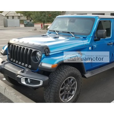 Дефлектор капота FormFit Jeep Wrangler 2018+