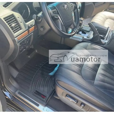 Килимки WeatherTech Toyota Land Cruiser 200 2013+ передні