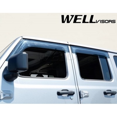 Дефлектори вікон Jeep Gladiator WellVisors