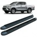 Пороги оригінальний дизайн Toyota Hilux 2015+