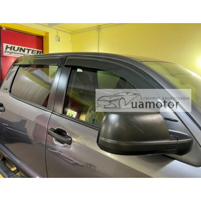 Дефлектори вікон Toyota Tundra 2014+ CrewMax