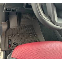 Килимки коричневі WetherTech Toyota Land Cruiser 300 передні