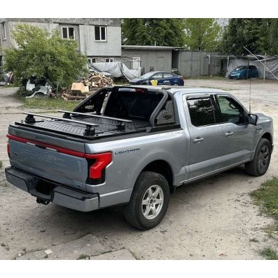 Рейлінги Thule на кришку кузова Ford F-150 Lightning Рейлінги Thule на кришку кузова Ford F-150 Lightning