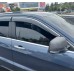 Дефлектори вікон з хром молдингом Jeep Grand Cherokee 2010+ Wellvisors
