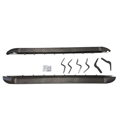 Пороги оригінальний дизайн Toyota Hilux 2015+