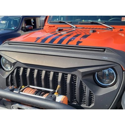 Дефлектор капота AVS Led Jeep Gladiator 