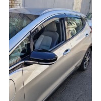 Дефлектори вікон з хром молдингом Chevrolet Bolt 2017-2021 Wellvisors Дефлектори вікон з хром молдингом Chevrolet Bolt 2017-2021 Wellvisors