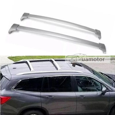 Перемички на рейлінги Honda Pilot 2016+ сірі 