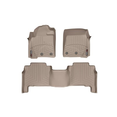 Килимки бежеві WeatherTech Toyota Land Cruiser 200 2013–2021