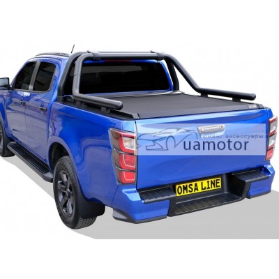 Дуги в кузов чорні Kobra Isuzu D-Max 2021+