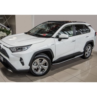 Пороги оригінальний дизайн Toyota Rav4 2019+