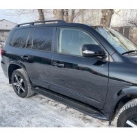 Рейлінги чорні Toyota Land Cruiser 200 Рейлінги чорні Toyota Land Cruiser 200