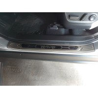 Накладки на пороги Toyota Rav4 2019+ Накладки на пороги Toyota Rav4 2019+