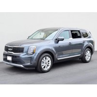 Дефлектори вікон з хром молдингом Kia Telluride Wellvisors Дефлектори вікон з хром молдингом Kia Telluride Wellvisors