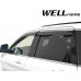 Дефлектори вікон з хром молдингом Jeep Grand Cherokee 2010+ Wellvisors Дефлектори вікон з хром молдингом Jeep Grand Cherokee 2010+ Wellvisors