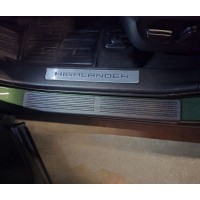Накладки на пороги Weathertech Toyota Highlander 2020+ Накладки на пороги Weathertech Toyota Highlander 2020+