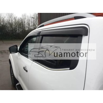 Дефлектори вікон EGR Mitsubishi L200 2024+