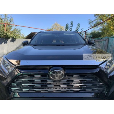 Хром на капот Toyota Rav4 2019+