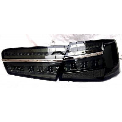 Задні Led ліхтарі чорні Audi A6 C7 Задні Led ліхтарі чорні Audi A6 C7