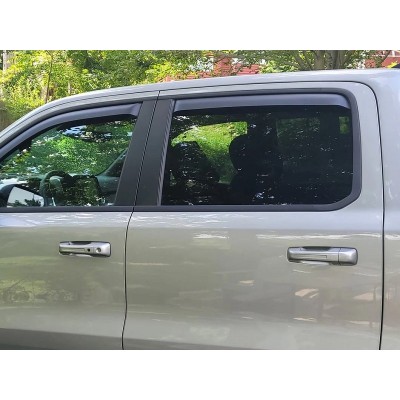 Дефлектори вікон EGR Dodge Ram 2019+ темні матові