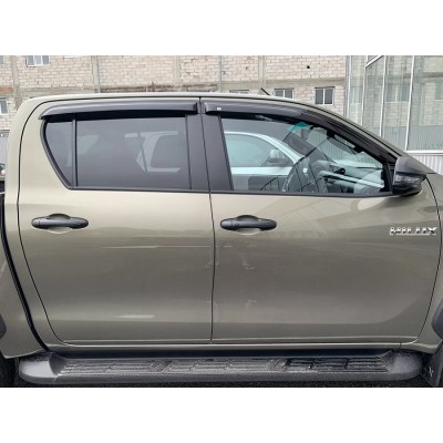 Дефлектори вікон EGR Toyota Hilux 2015+ Дефлектори вікон EGR Toyota Hilux 2015+