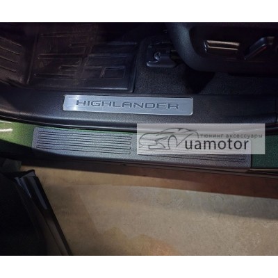 Накладки на пороги Weathertech Toyota Highlander 2020+