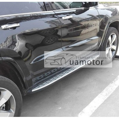 Пороги оригінальний дизайн Jeep Grand Cherokee 2010+