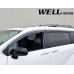 Дефлектори вікон з хром молдингом Toyota Sienna 2021+ Wellvisors