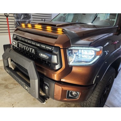 Дефлектор капота AVS LIGHT SHIELD PRO Toyota Tundra 2014+