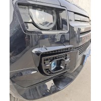 Накладки на передній бампер Land Rove Defender 2020+ Накладки на передній бампер Land Rove Defender 2020+
