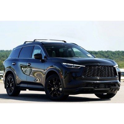 Перемички на рейлінги Infiniti QX60 2022+ сірі Перемички на рейлінги Infiniti QX60 2022+ сірі