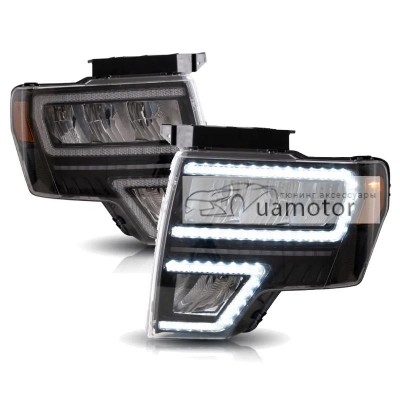 Передня Full Led оптика Ford F-150 2009+