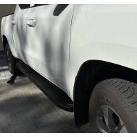 Пороги алюмінієві чорні Пежо Ландтрек Пороги алюмінієві чорні Пежо Ландтрек