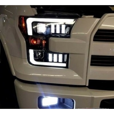Передня тюнінг оптика Ford F-150 2015+ Передня тюнінг оптика Ford F-150 2015+
