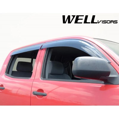 Дефлектори вікон Toyota Tacoma 2005-2015 WellVisors Дефлектори вікон Toyota Tacoma 2005-2015 WellVisors