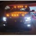 Дефлектор капота AVS Led Dodge Ram 2019+