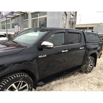 Дефлектори вікон EGR Toyota Hilux 2015+