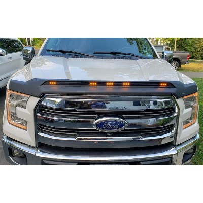 Дефлектор капота AVS Led Ford F150 2015+